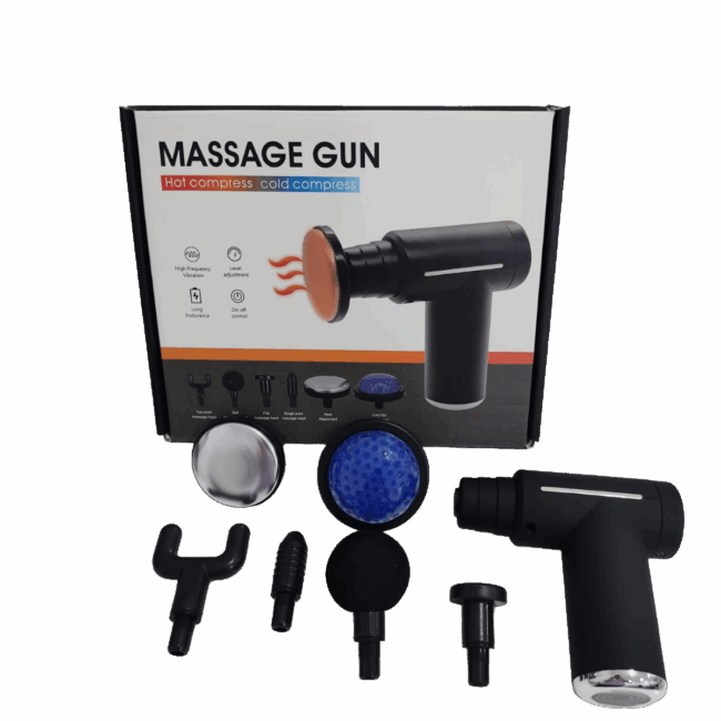Pistola 3 en 1 masaje frio/calor