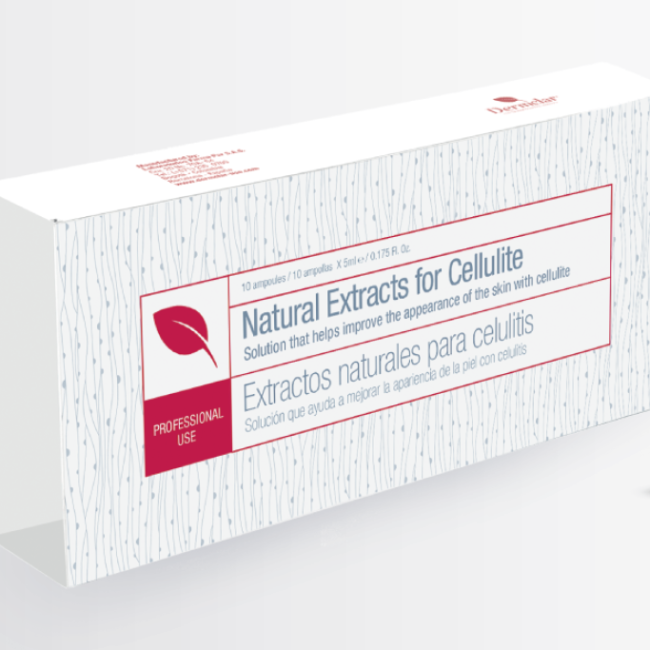 EXTRACTOS NATURALES PARA CELULITIS 5ML X 10