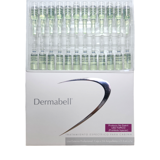 HIDRAFLASH + NATURAL SERUM 2.5ML X 24